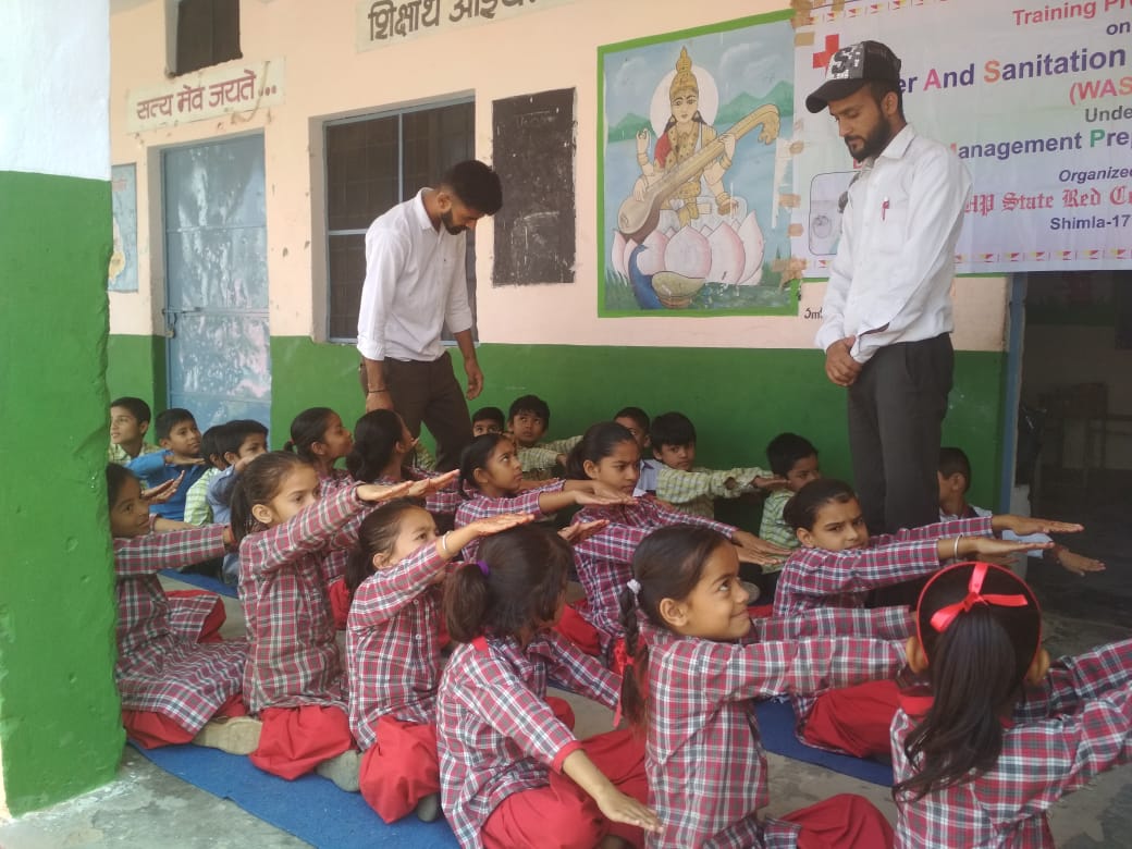 WASH Mock Drill in Schools- Himachal Pradesh, Shimla-19 Oct, 2019