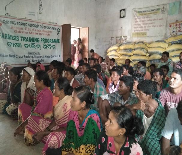 Distribution of Seeds in Odisha by IRCs in Khariff season 2019